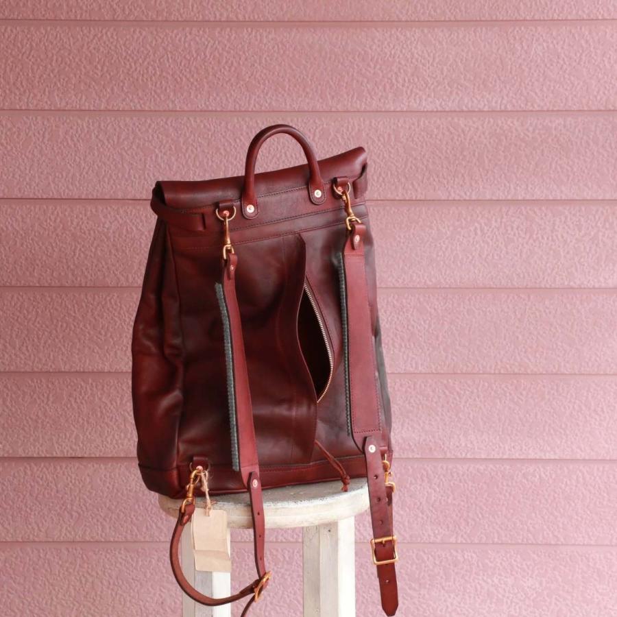 vasco レザーボヤージュ 2WAY リュックサック ブラウン ヴァスコ LEATHER VOYOGE 2WAY RUCKSACK | vasco | 12