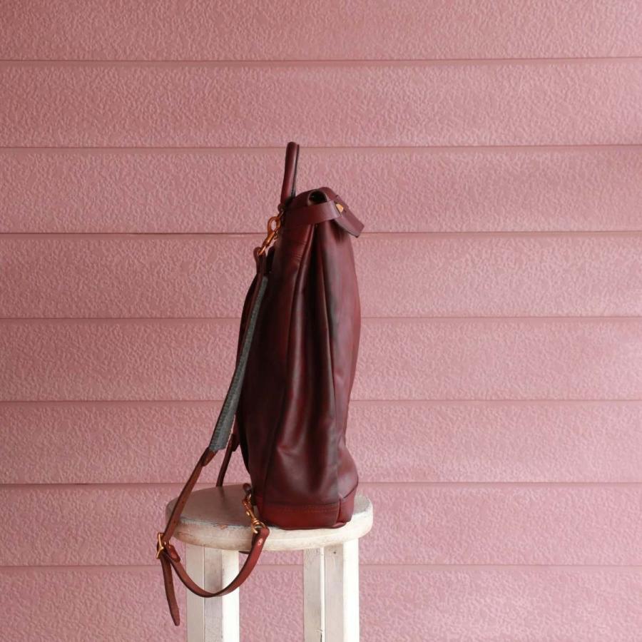 vasco レザーボヤージュ 2WAY リュックサック ブラウン ヴァスコ LEATHER VOYOGE 2WAY RUCKSACK | vasco | 06