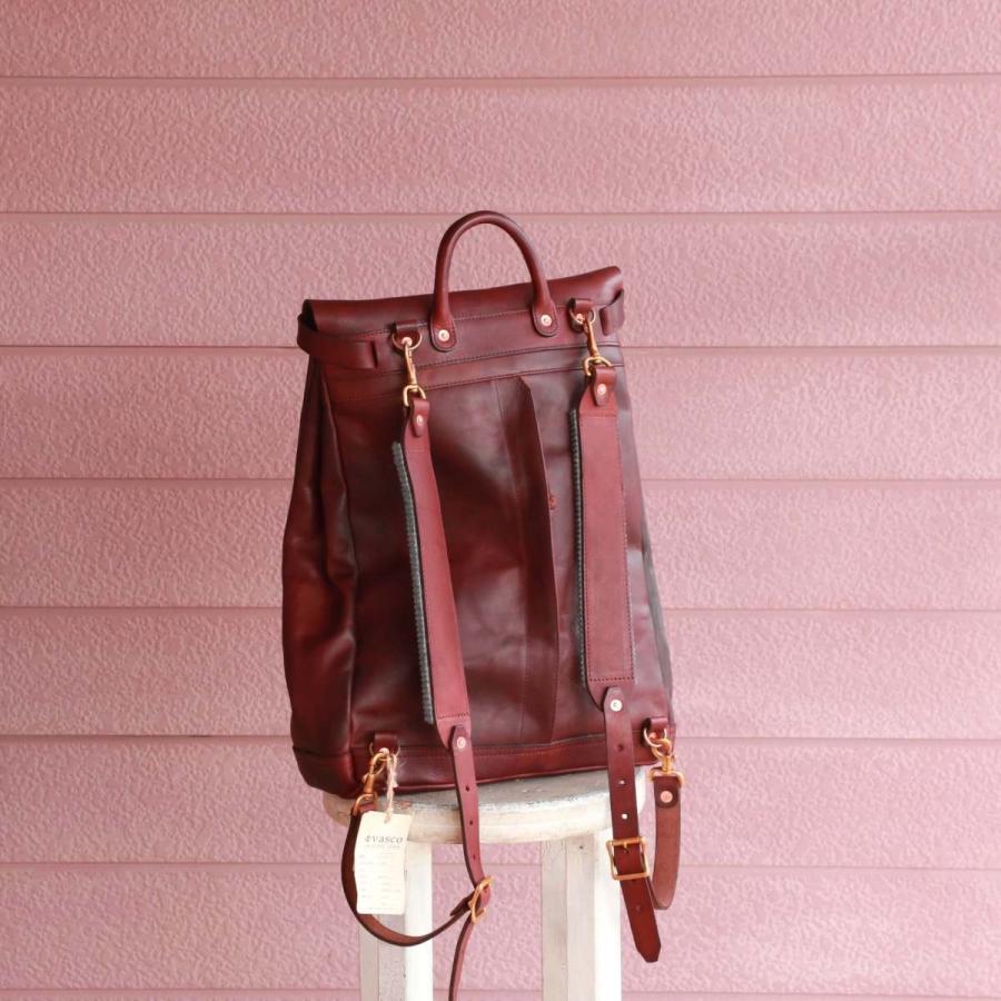 vasco（ヴァスコ） レザーボヤージュ 2WAY リュックサック ブラウン