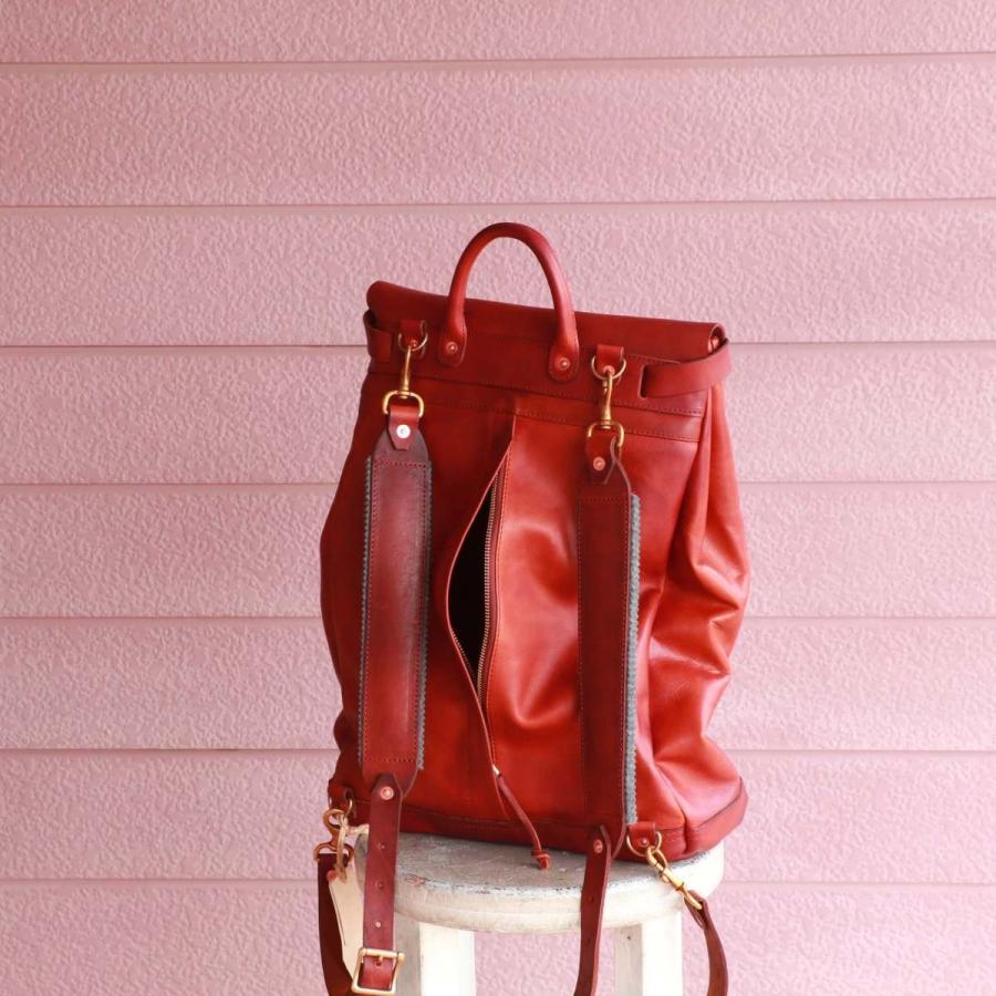 vasco レザーボヤージュ 2WAY リュックサック キャメル ヴァスコ LEATHER VOYOGE 2WAY RUCKSACK | vasco | 12