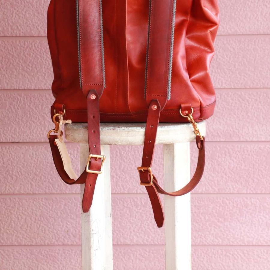 vasco レザーボヤージュ 2WAY リュックサック キャメル ヴァスコ LEATHER VOYOGE 2WAY RUCKSACK | vasco | 16