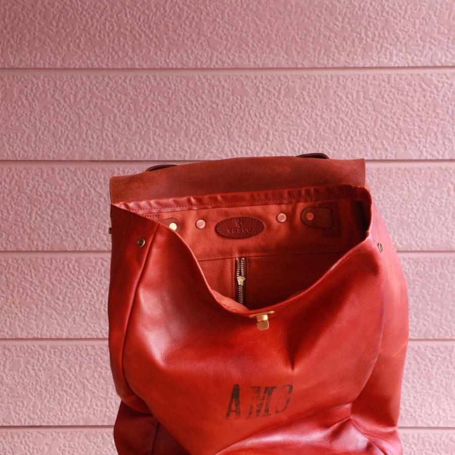vasco レザーボヤージュ 2WAY リュックサック キャメル ヴァスコ LEATHER VOYOGE 2WAY RUCKSACK | vasco | 09