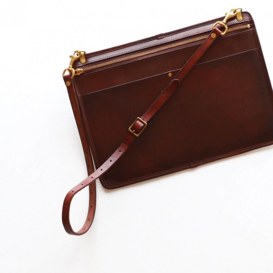 vasco レザー3WAYサコッシュ ブラウン ヴァスコ LEATHER 3WAY SAKOSSHU | vasco | 10