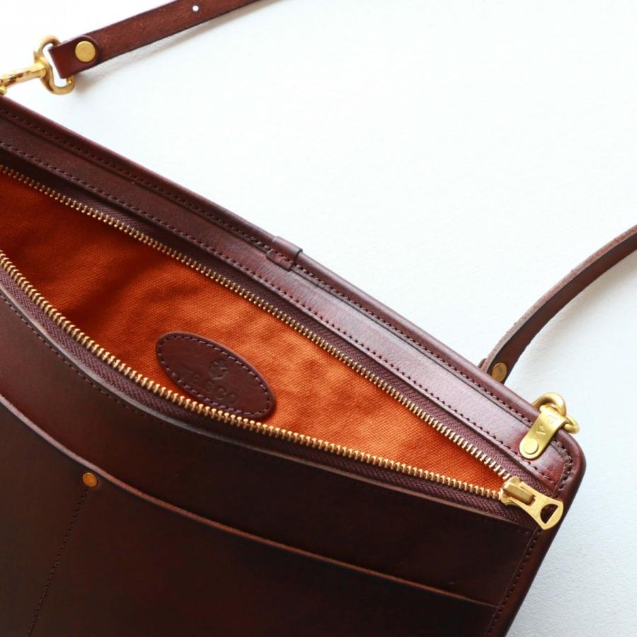 vasco レザー3WAYサコッシュ ブラウン ヴァスコ LEATHER 3WAY SAKOSSHU | vasco | 12