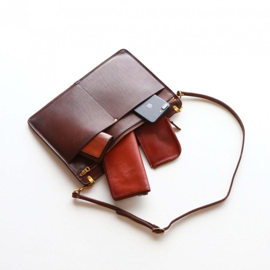 vasco レザー3WAYサコッシュ ブラウン ヴァスコ LEATHER 3WAY SAKOSSHU | vasco | 14