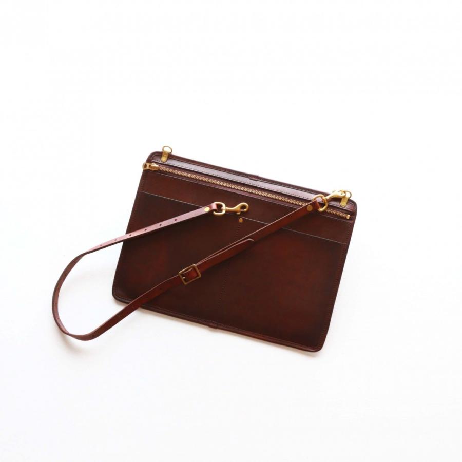 vasco レザー3WAYサコッシュ ブラウン ヴァスコ LEATHER 3WAY SAKOSSHU | vasco | 08