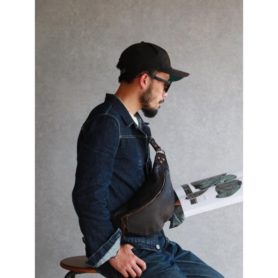 vasco レザーウエストバッグ ヴァスコ LEATHER WAIST BAG メンズ