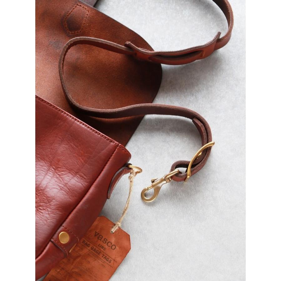 vasco レザーポストマンショルダーバッグ スモール 刻印ナシ ヴァスコ LEATHER POSTMAN SHOULDER BAG SMALL | vasco | 13