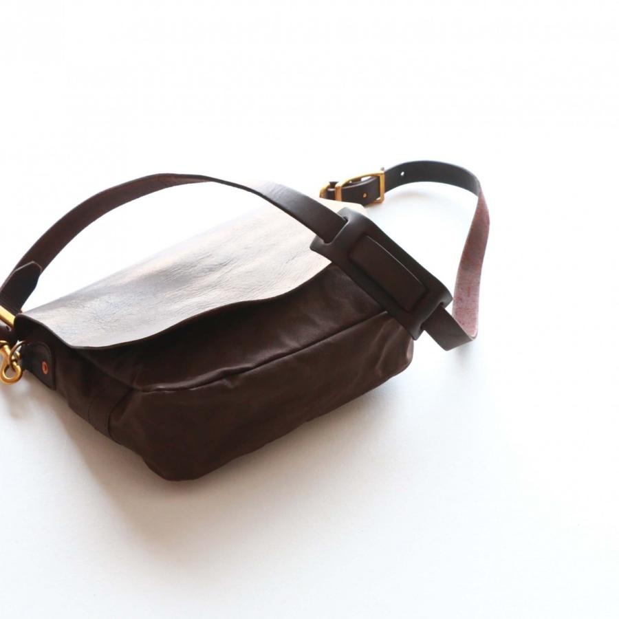 vasco キャンバス×レザー メールバッグ スモール 刻印ナシ ブラック ヴァスコ CANVAS×LEATHER MAIL BAG -SMALL | vasco | 10