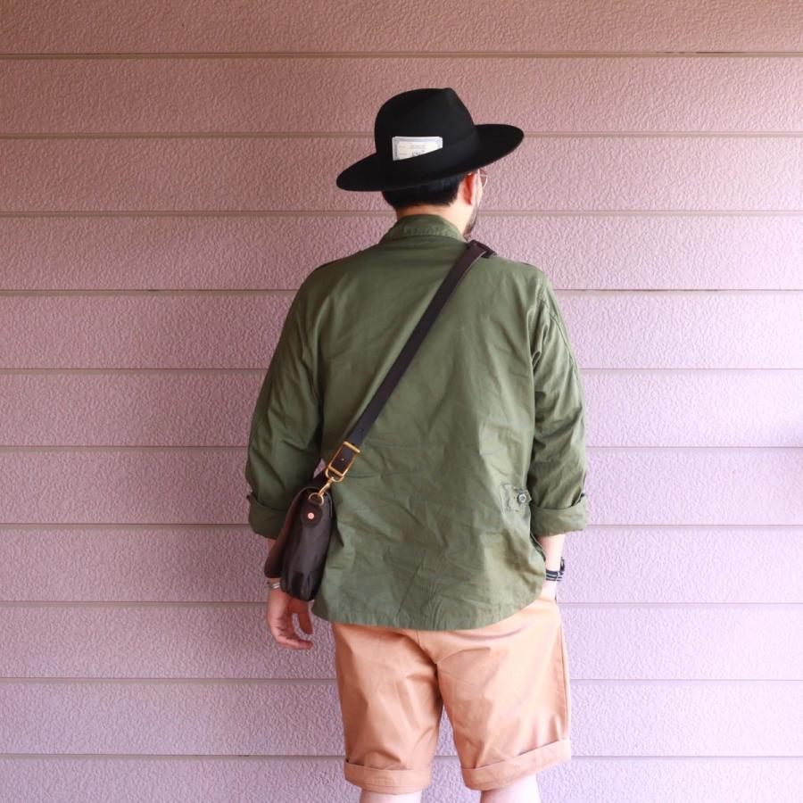 vasco キャンバス×レザー メールバッグ スモール 刻印ナシ ブラック ヴァスコ CANVAS×LEATHER MAIL BAG -SMALL | vasco | 06