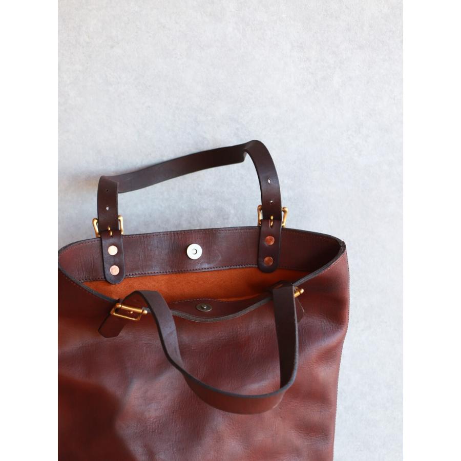 vasco レザートラベルトートバッグ 縦型 ヴァスコ LEATHER