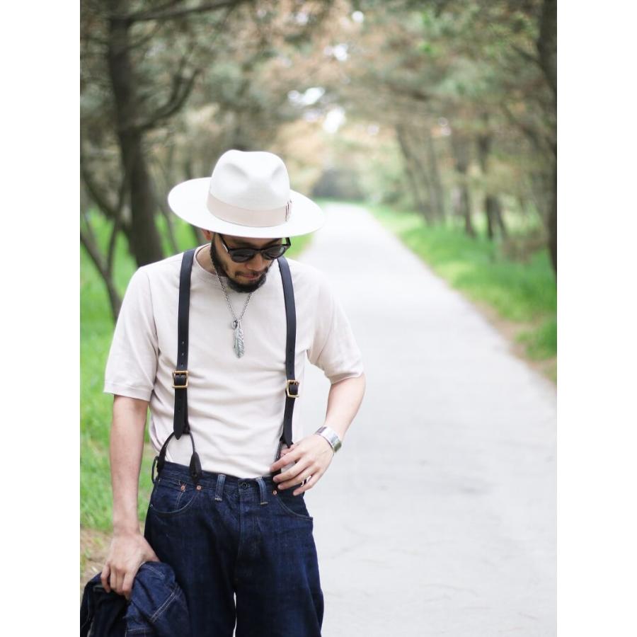 vasco 別注 ヴァスコ LEATHER SUSPENDER レザーサスペンダー