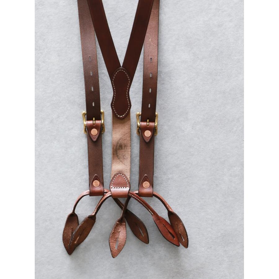 vasco 別注 ヴァスコ LEATHER SUSPENDER レザーサスペンダー vasco 別注 ヴァスコ LEATHER SUSPENDER レザーサスペンダー