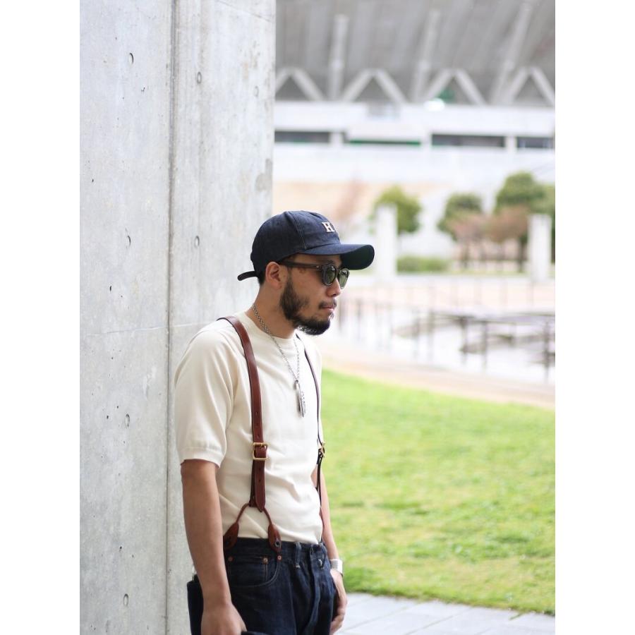 vasco 別注 ヴァスコ LEATHER SUSPENDER レザーサスペンダー