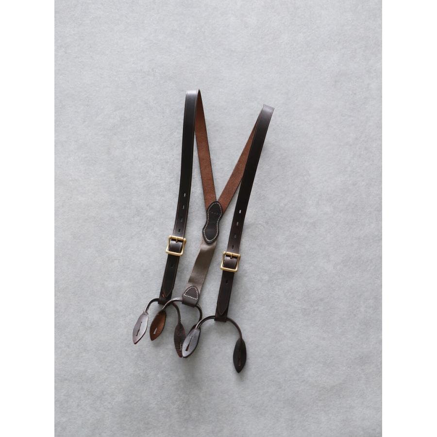 vasco 別注 ヴァスコ LEATHER SUSPENDER レザーサスペンダー vasco 別注 ヴァスコ LEATHER SUSPENDER レザーサスペンダー