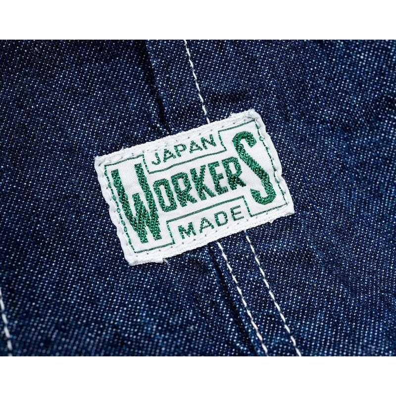 WORKERS ワーカーズ HERCULES Coverall, 8oz Indigo Denim WORKERS ワーカーズ HERCULES Coverall, 8oz Indigo Denim