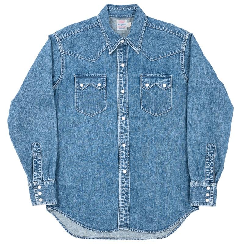 ご予約 / WORKERS ワーカーズ Cats Family Western Shirt, 9.5 oz