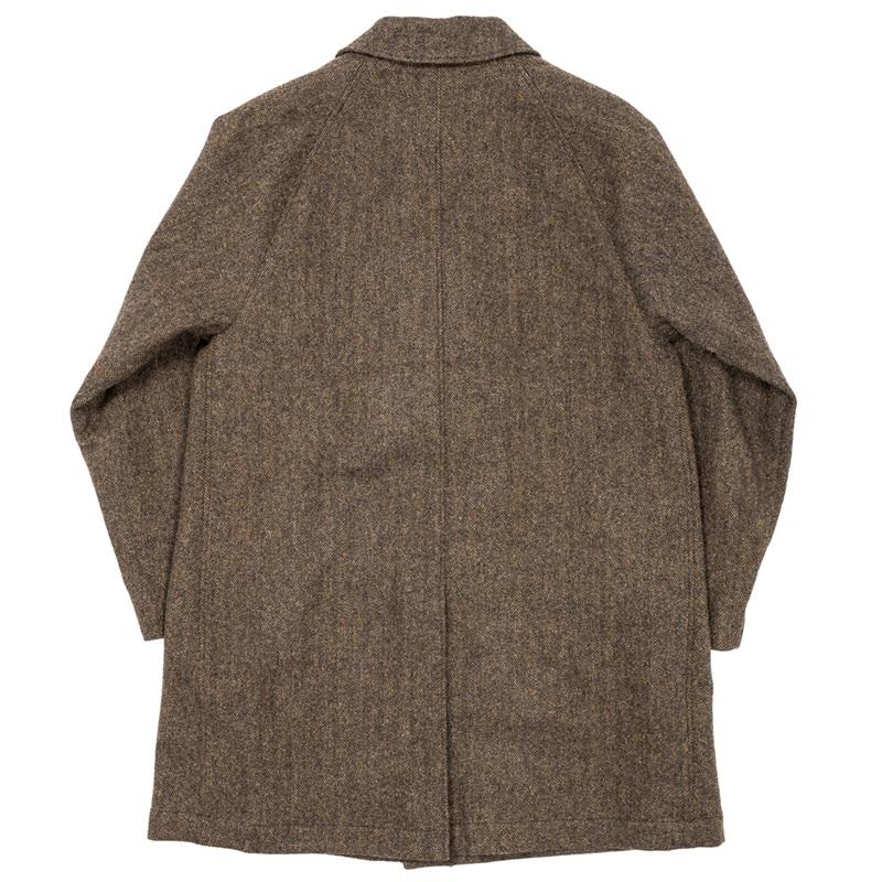 ご予約 / WORKERS ワーカーズ Bal Collar Coat, Ichinomiya Tweed 10月