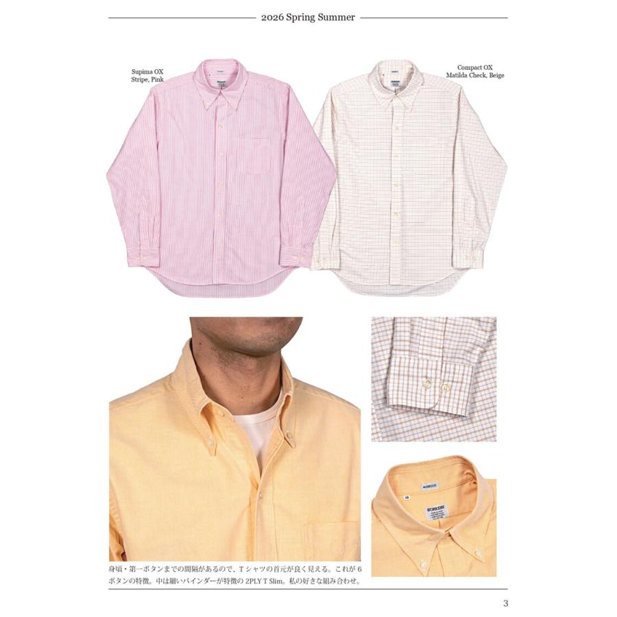 ご予約 / WORKERS ワーカーズ Modified 6 Button BD, Supima OX, Blue