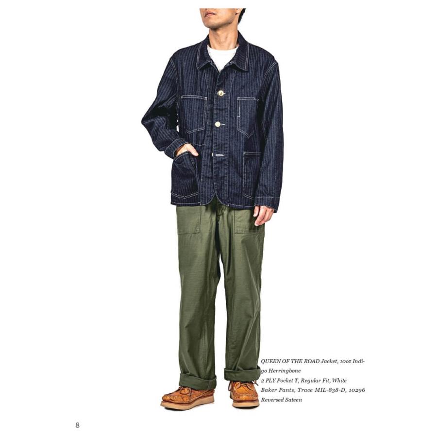 ご予約 / WORKERS ワーカーズ Baker Pants, Trace MIL-838-D, 10296
