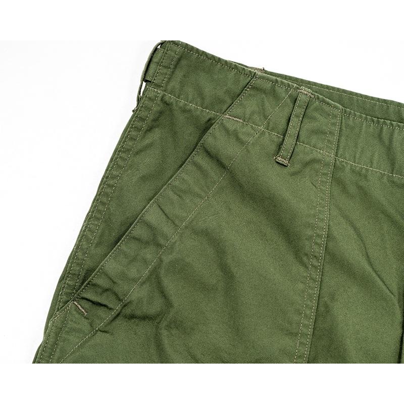 WORKERS ワーカーズ Baker Pants, Trace MIL-838-D, OD Poplin