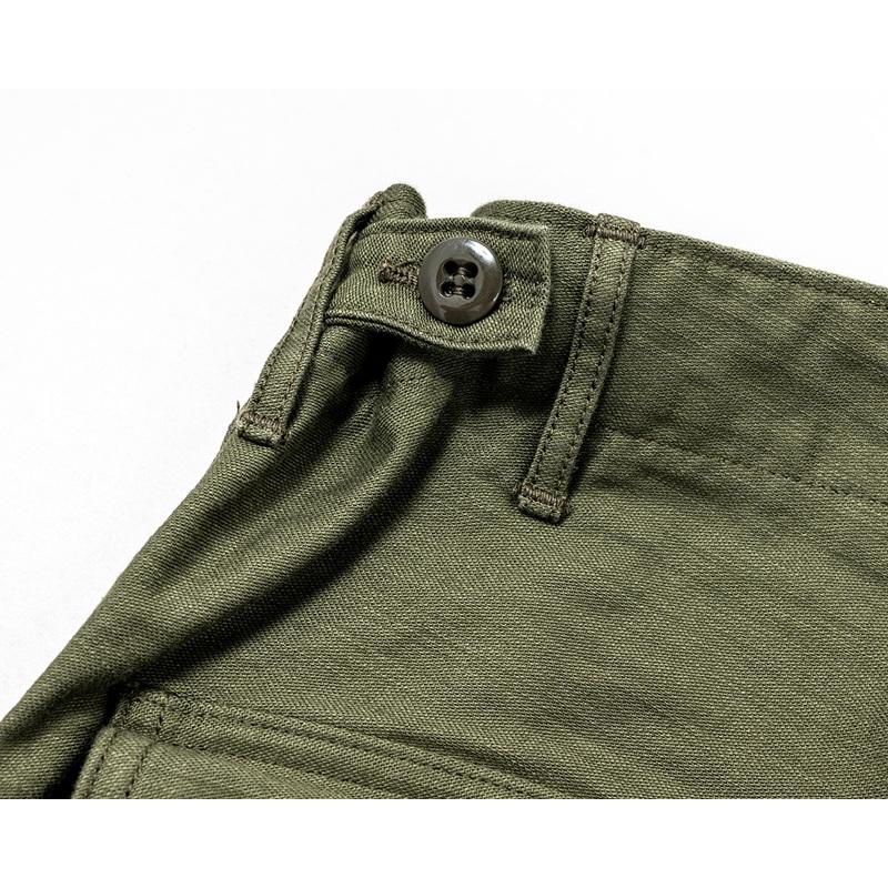 WORKERS ワーカーズ Baker Pants, Trace MIL-838-D, OD Poplin