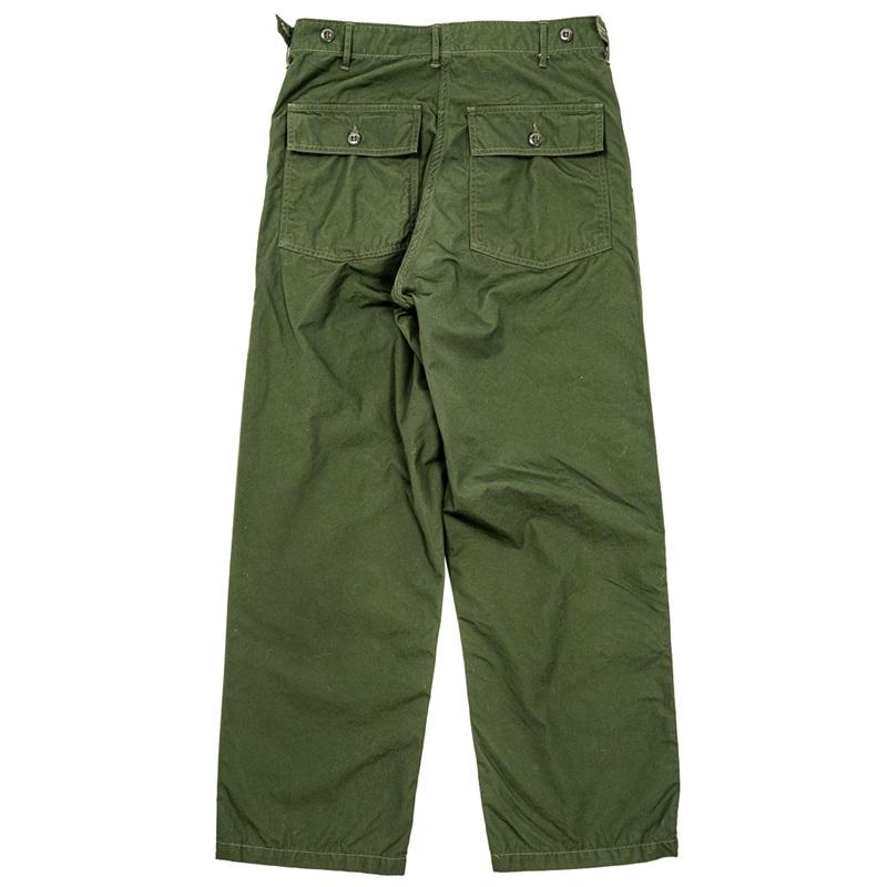 WORKERS ワーカーズ Baker Pants, Trace MIL-838-D, OD Poplin