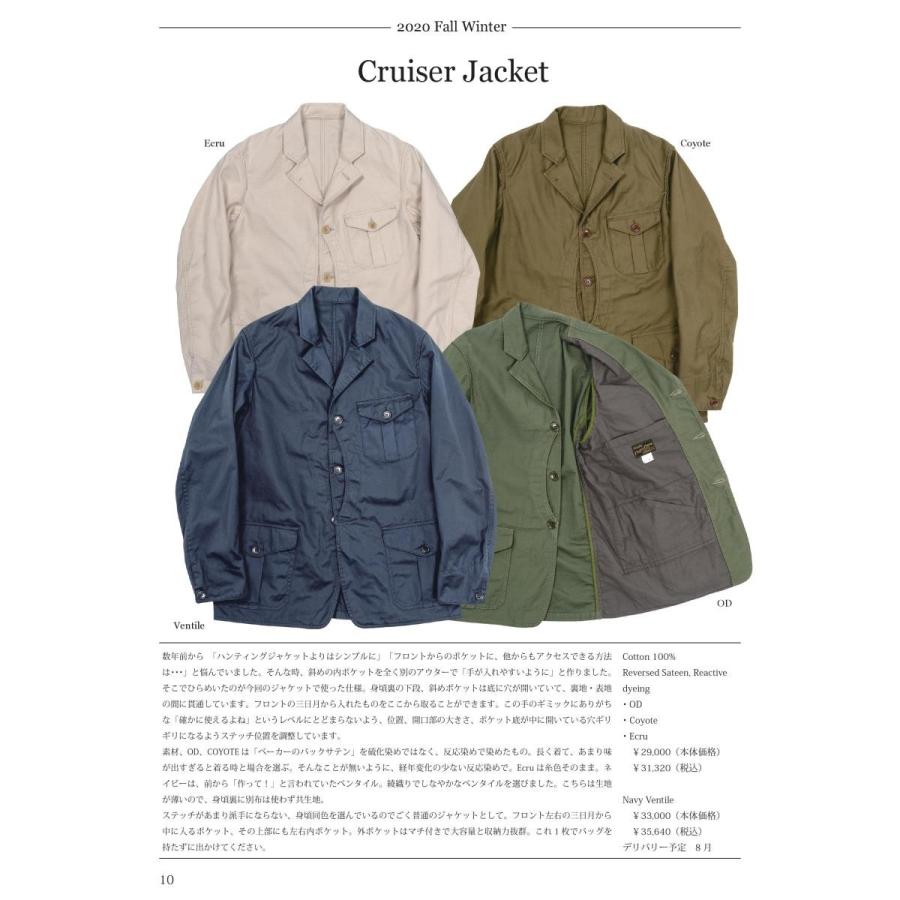 WORKERS クルーザージャケット Cruiser Jacket Cotton Ventile