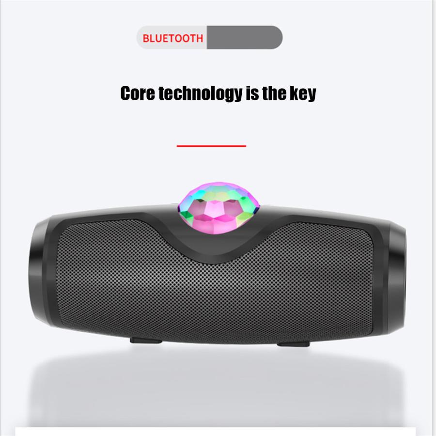 新しい季節 スピーカー Ledポータブルbluetoothスピーカーfmラジオワイヤレスサブウーファー屋外スピーカーミュージックブームボックス Www Threeriversofs Com