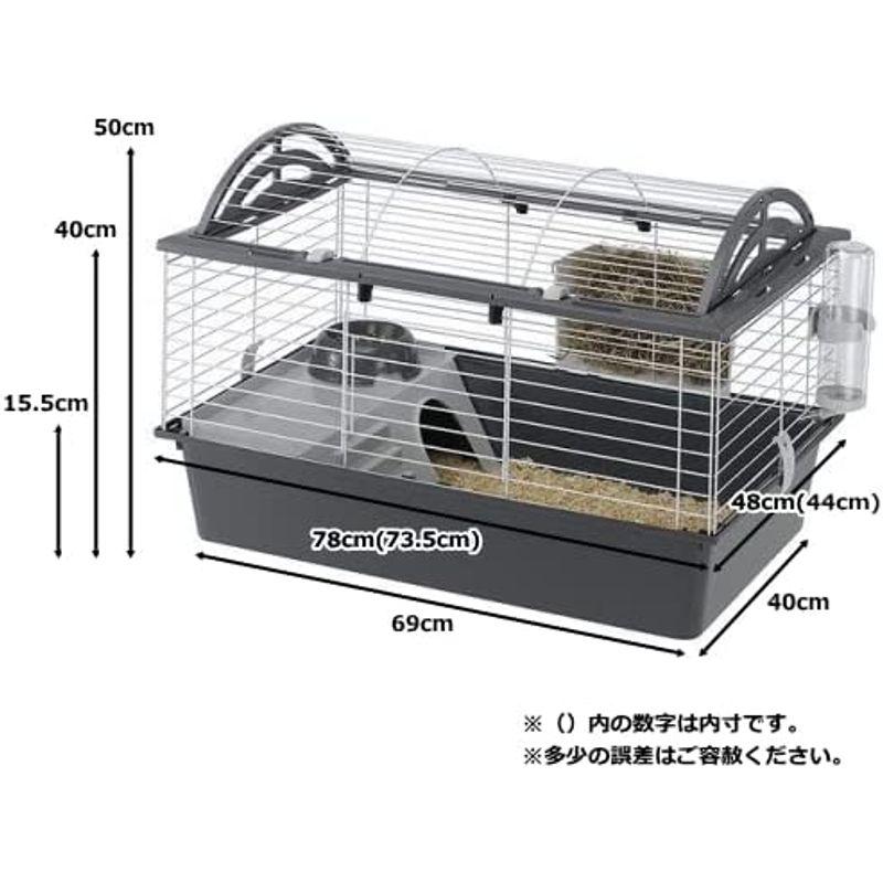 【新品 未使用 日本製】 ファープラスト キャシタ 80 ウサギ用ケージセット 57065070 その他 【Z2146288694】(12513円)