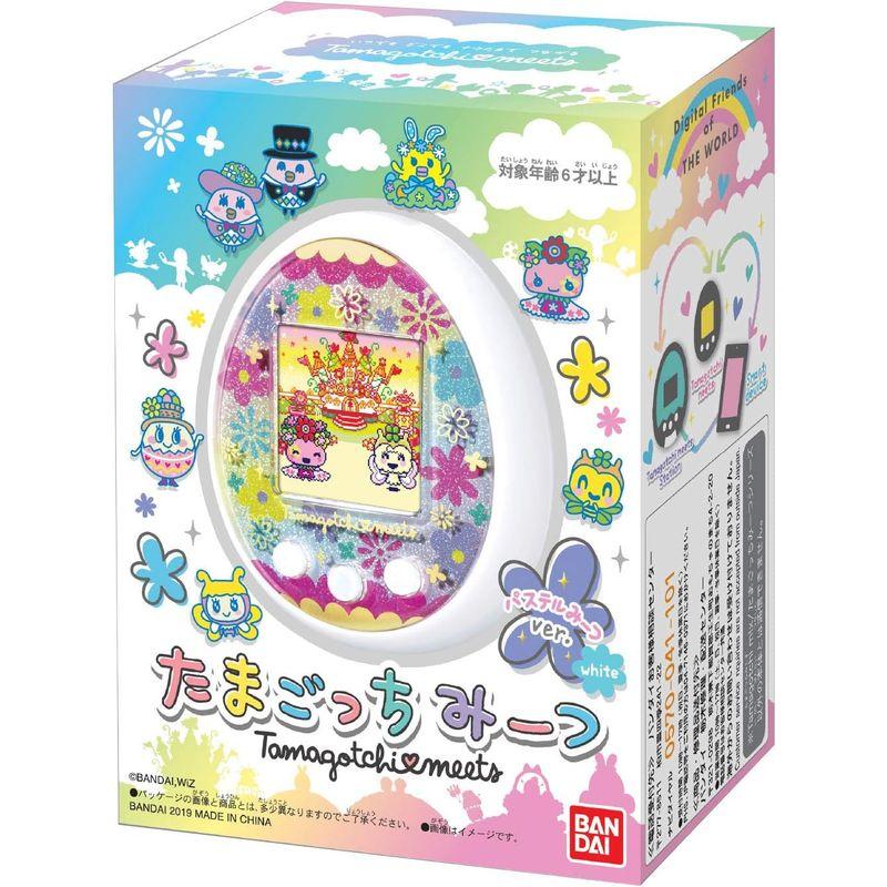 バンダイ たまごっちみーつ パステルみーつver. ホワイト バンダイ たまごっちみーつ パステルみーつver ホワイト