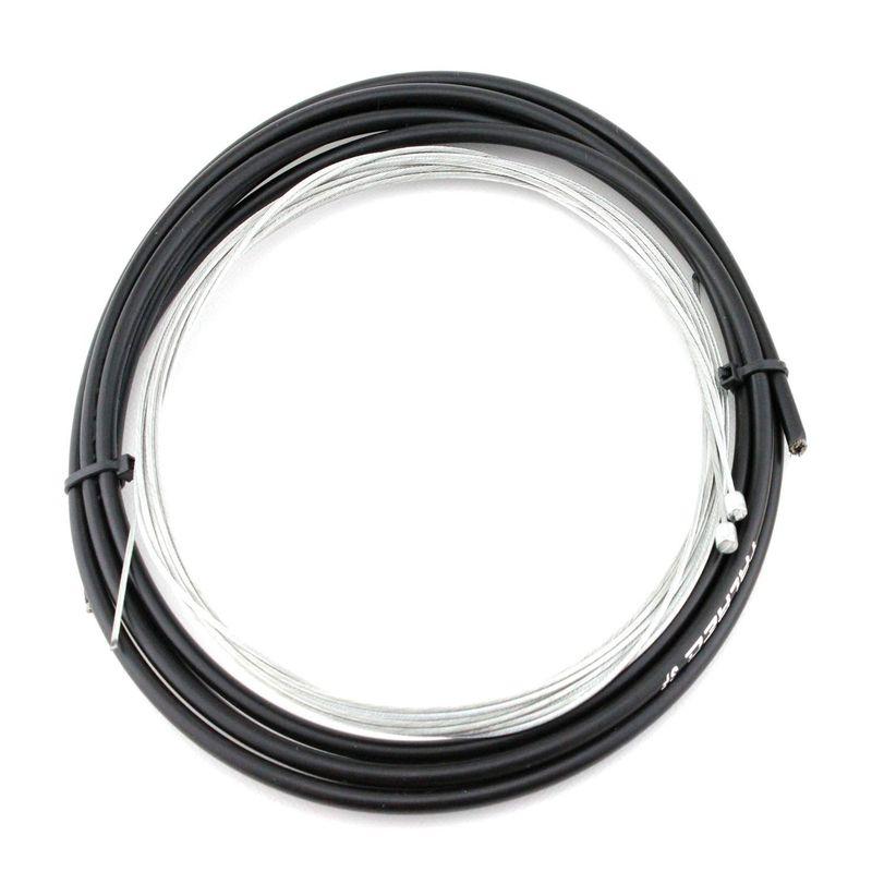 シフトケーブル MTB ロードバイク 自転車 インナー アウター ワイヤリング キット (ブラック) 20230607120812