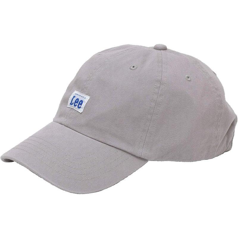 新作入荷!!】 リー ロゴ キャップ CAP 03 ミニロゴ グレー ローキャップ 帽子 財布、帽子、ファッション小物 