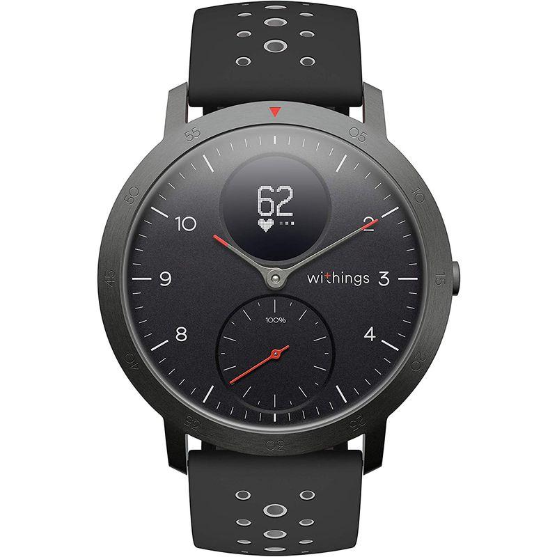 Withings Steel HR Sport ブラック 歩数 消費カロリー 心拍数 睡眠データ記録 最大25日間充電持続 日本正規代理店品｜quvmall2｜05