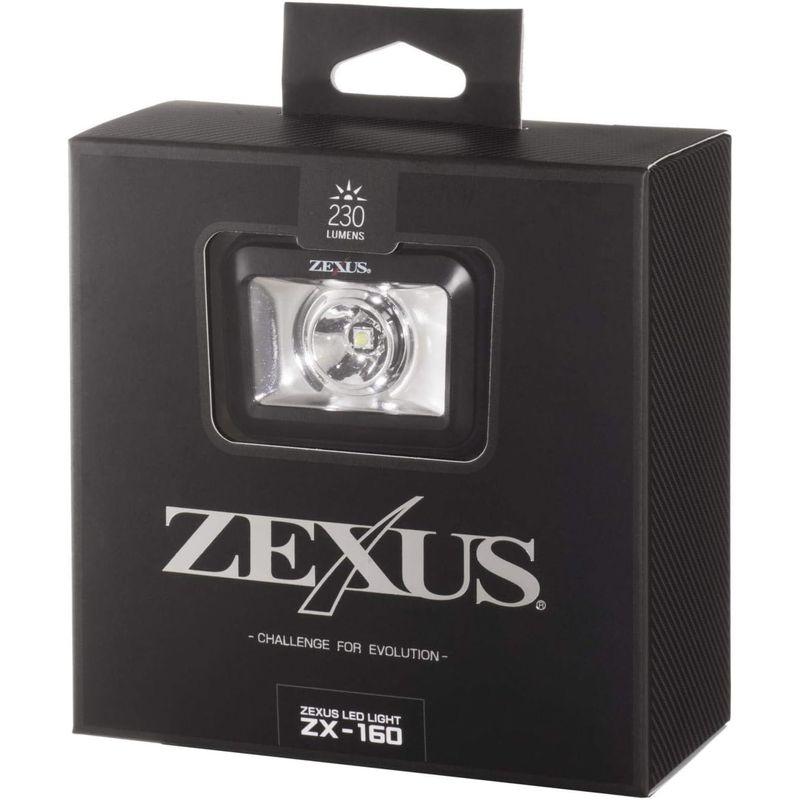 ZEXUS(ゼクサス) LEDライト ZX-160 最大230ルーメン メインLED点灯時間:最大50時間 白色LED｜quvmall2｜02