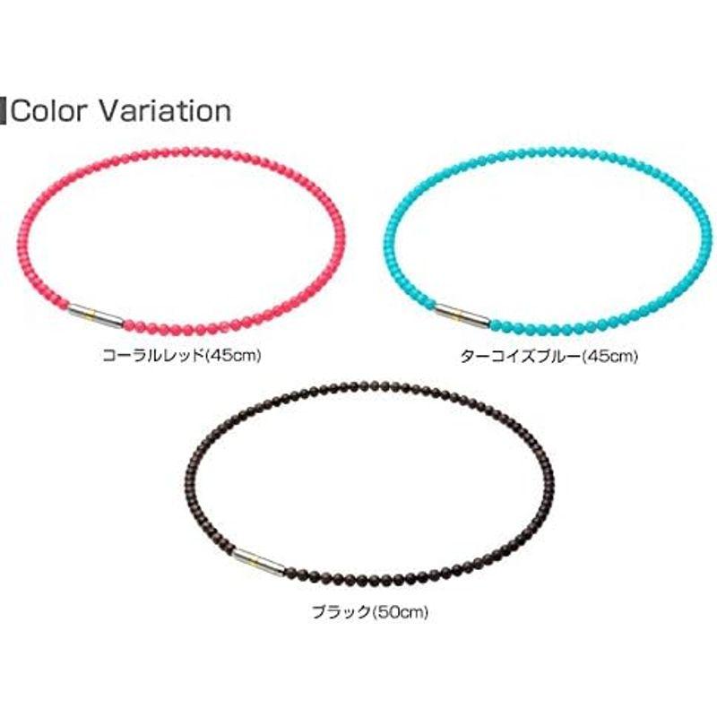 ファイテン(phiten) ネックレス RAKUWAネック メタックス クリスタルタッチ ターコイズブルー 45cm メタックス ターコイズブルー 45cm phiten ネックレス RAKUWAネック クリスタルタッチ サイズ