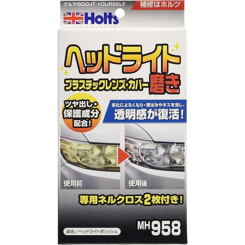 ホルツ 補修用品 ヘッドライト磨き剤 ヘッドライトポリッシュ Holts MH958 プラスチックレンズ カバー磨き ツヤ出し 保護成分配合｜quvmall2｜02