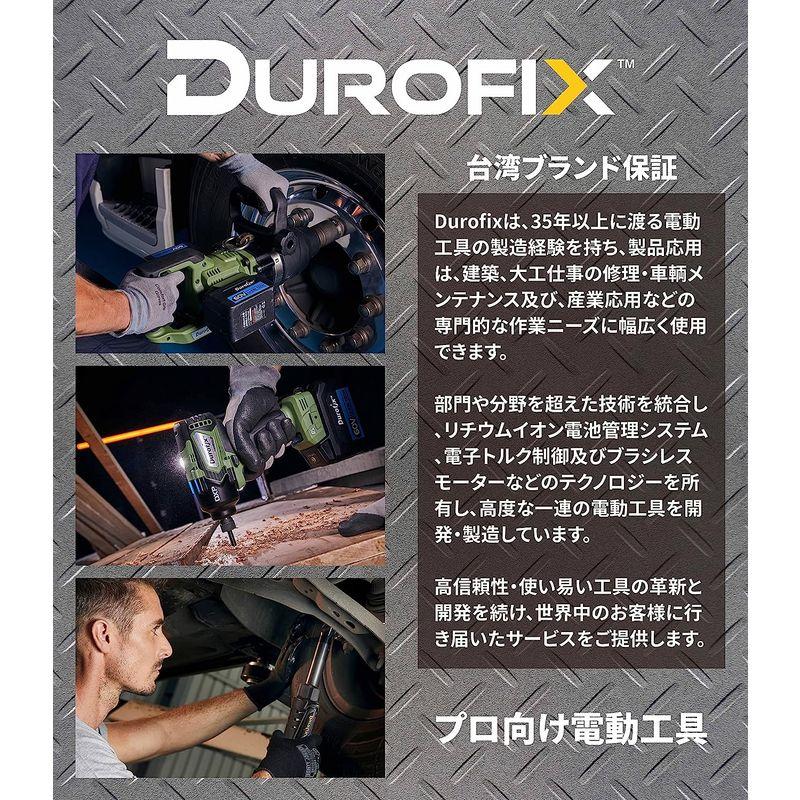 Durofix G12 10.8V 充電式 ラチェットレンチ セット 3/8” (9.53mm) 最大回転数450RPM ブラシレスモーター｜quvmall2｜04