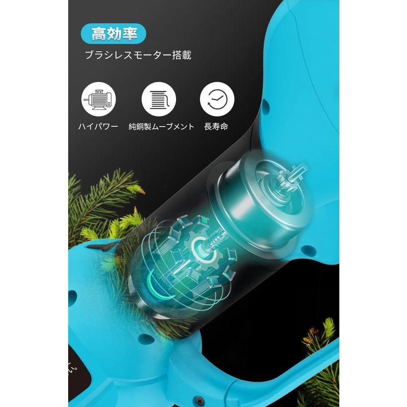 公式 グッズ 電動剪定バサミ 軽量 Bravemonkey 充電式剪定ばさみ コードレス LEDディスプレイ付き SK5ブレード 非粘着性コーティング刃 【2075827132】(12107円)