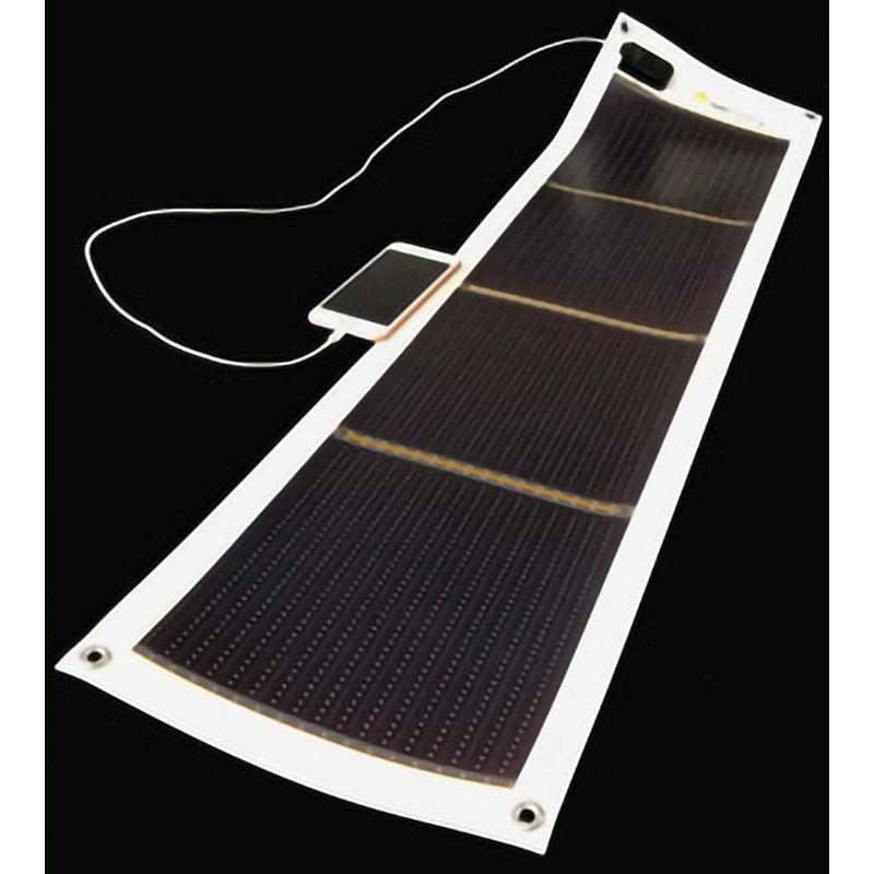 エフウエイブ SunSoaker 携帯充電用太陽電池シート10W ブラック｜quvmall2｜02