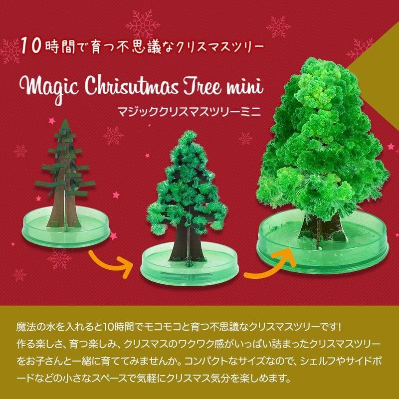 OTOGINO Magic Christmas Tree マジッククリスマスツリー ミニ 2個セット グリーン｜quvmall2｜02
