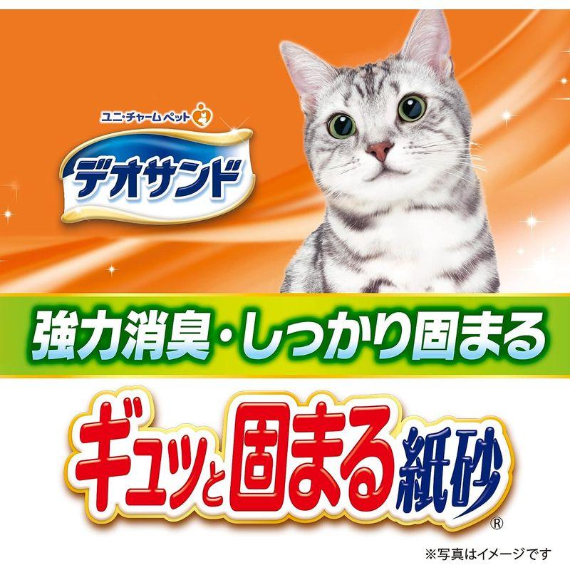 まとめ買いデオサンド 猫用 サンド ギュッと固まる 紙砂 30L(5L×6) おしっこ ペット用品 ユニチャーム｜quvmall2｜07
