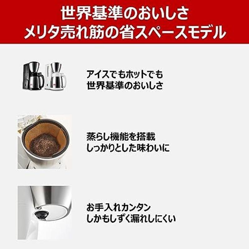 メリタ(Melitta) フィルターペーパー式コーヒーメーカー 700ml メリタ ノアプラス ブラック 5杯用 SKT55-1B｜quvmall2｜08