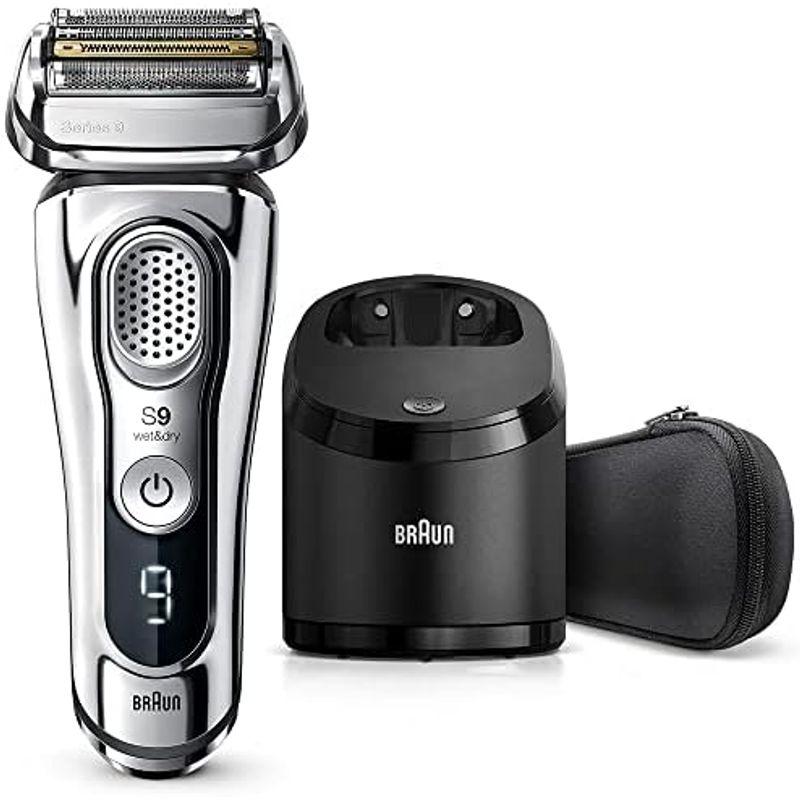 【美品】Braun Series 9 9340s-Vメンズ電気シェーバー ブラウン シリーズ9 9340s-V 電気シェーバー 充電スタンド付き
