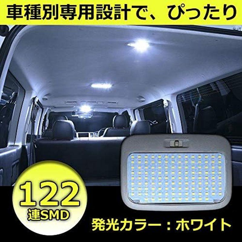 OPPLIGHT LEDルームランプ リアルームランプ 200系 ハイエース レジアスエース 用 バックドア用ランプ ホワイト トヨタ レジ｜quvmall2｜05