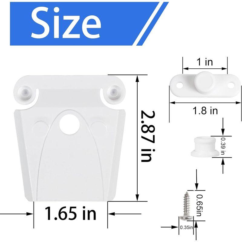 LBB-Parts Igloo用クーラーラッチポストとネジ 交換用イグルークーラー 高強度クーラーラッチ クーラープラスチックラッチセット｜quvmall2｜04