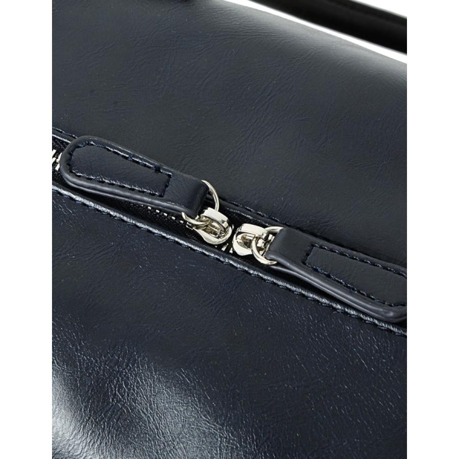 大きいサイズ 旅行用ボストンバッグ メンズ   PUレザー バイカラー カジュアル 茶色 紺 黒 春 夏 秋 冬 |  | 10