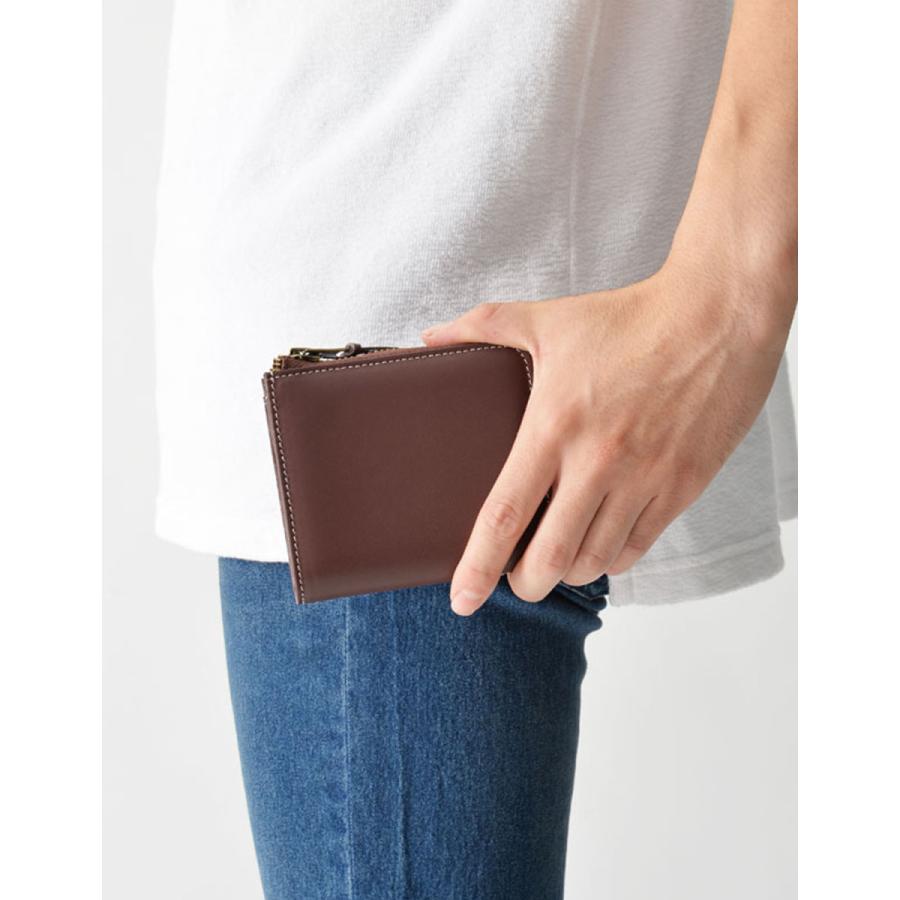 大きいサイズ 小銭入れ コインケース メンズ   本革 Lジップ コンパクト 財布 F    ビジネス カジュアル 茶色 紺 黒 春 夏 秋 冬 |  | 08