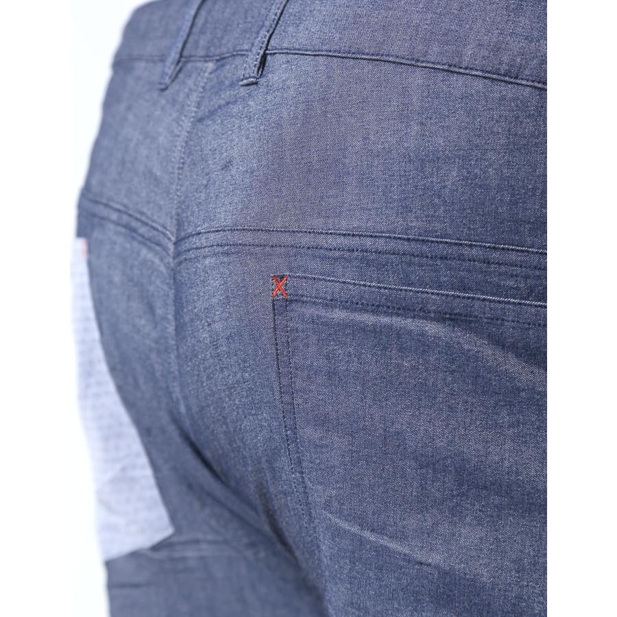 OUTLET 大きいサイズ メンズ ショート ハーフ パンツ 短パン 2L 3L 4L ストレッチ デニムハーフパンツ 青 紺 春 夏 秋 Beluca ユニセックス カジュアル |  | 09