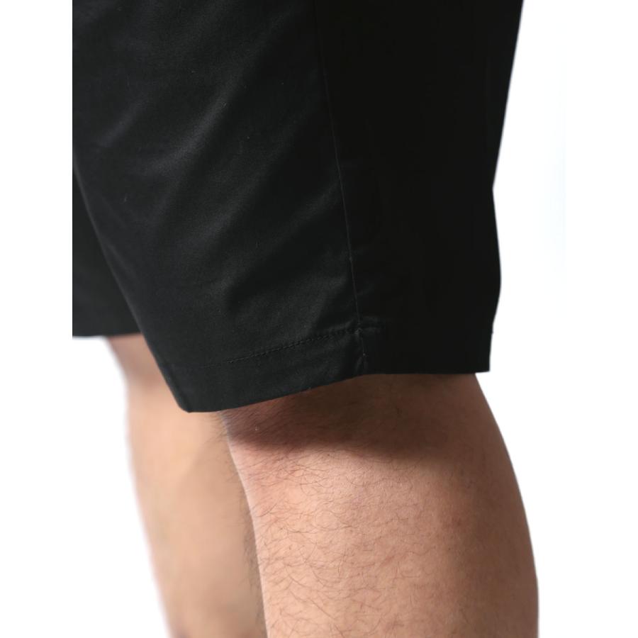 大きいサイズ メンズ  ショート ハーフ パンツ 短パン 2L 3L 4L 白 黒 春 夏 秋 Beluca ポケット刺繍 エコーロケーション ユニセックス カジュアル |  | 08